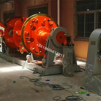 Máquina que trenza planetaria aislada 380v del Plc del alambre