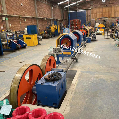 Máquina de encalladura tubular de velocidad giratoria 800r/Min para bobina 630