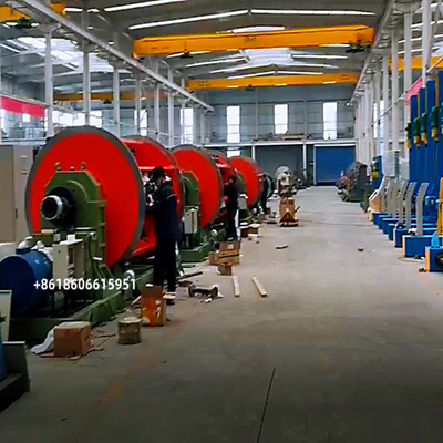 630/500 Rigid Strander 54 Bobbin Row Loading Máquina para encalladura de alambre de cobre