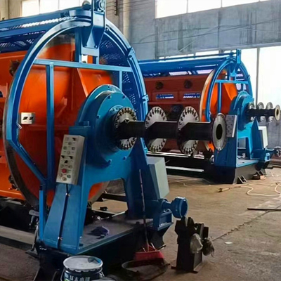 El tipo giratorio rápido de la máquina de encalladura del cable protege por completo el marco rígido 250rpm
