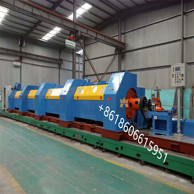 Fabricación tubular de alta velocidad del alambre del tipo cobre de la máquina de encalladura del cable y de aluminio