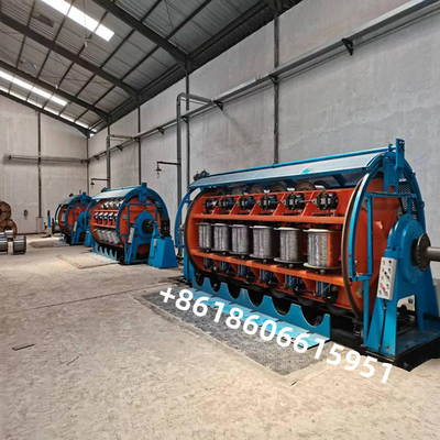 Máquina que trenza rígida del blindaje de la jaula para 8 el alambre 0,4 a 1.0m m