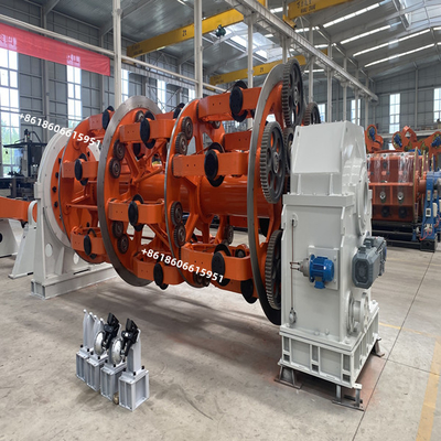 fabricación planetaria Al Stranded Conductor Aac Acsr de la máquina que trenza 630 1+6