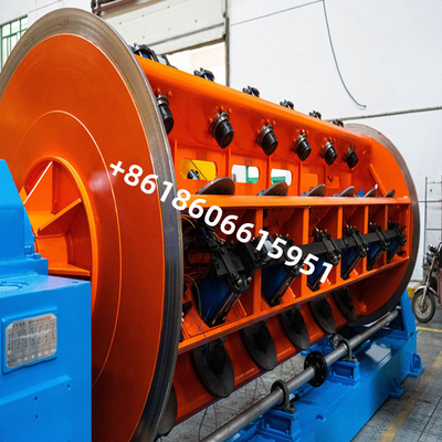 Máquina que trenza rígida JLK-630 para 44 Al Conductor All Siemens Control plano