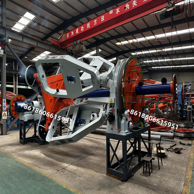 50rpm CLY1250/1+4 Layup Machine sin portal Take Up 2500mm Back Twist Ratio fijo al 100%