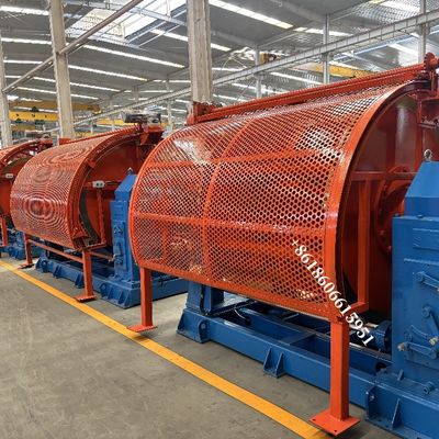 Máquina de fijación de cables personalizable con dirección de torsión S / Z Motor impulsado opcional 55KW Velocidad lineal 61m/min