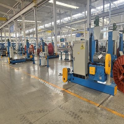 Portal Tipo de alambre de pago y toma de la máquina Gantry de pago de la máquina para enrollar todos los reyes de cables con gran diámetro