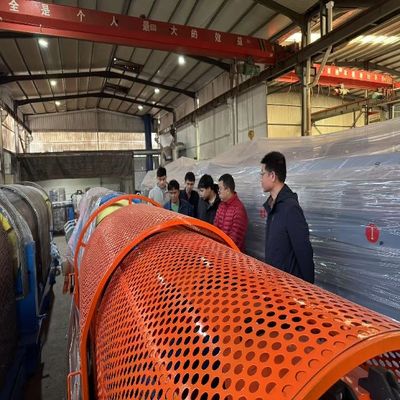 Máquina profesional para fijación de hebras tubulares para la fabricación de cables JGG-500/1+12