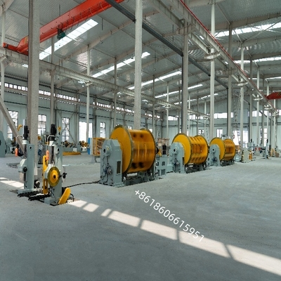 1+12+18+24/500 Equipo de fabricación de cables de alimentación de cobre y aluminio Máquina de torsión de bastidor rígido