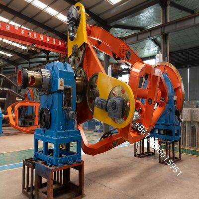 La máquina de colocación del cable de alimentación del núcleo está provista de sistema de control HMI + PLC para la preajuste