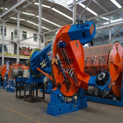 Diseño Compacto Tambor Trenzador: Ideal para Cables de Construcción de Gran Sección y Cables de Potencia