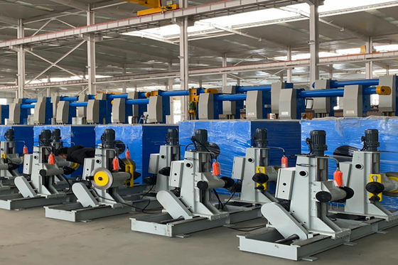 La máquina Pn800-Pn3150 de la fabricación de cables del tipo de columna toma y paga apagado el estante