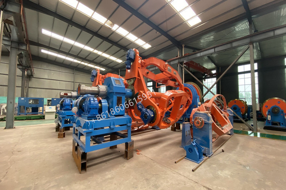 Máquina de alta velocidad del Layup de la cuna para el equipo de la fabricación de cables del ABC 35-240sqmm